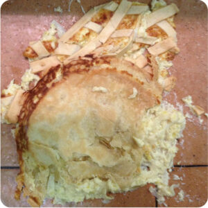 My first Quiche Lorraine did not make it home. It was delicious though