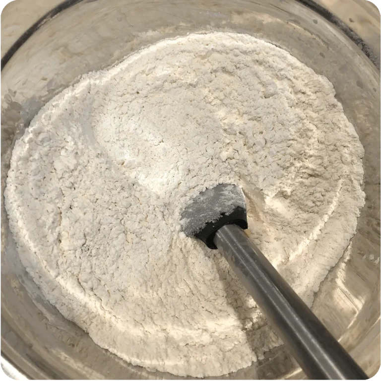 Mixing the Dry Mix