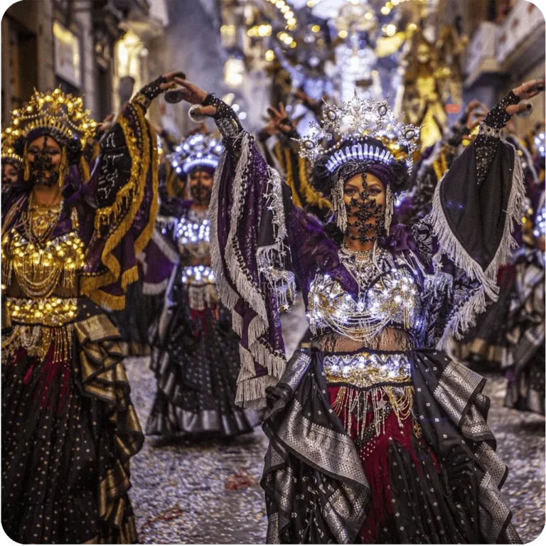 "Moors and Christians" yearly "reconquista" celebration